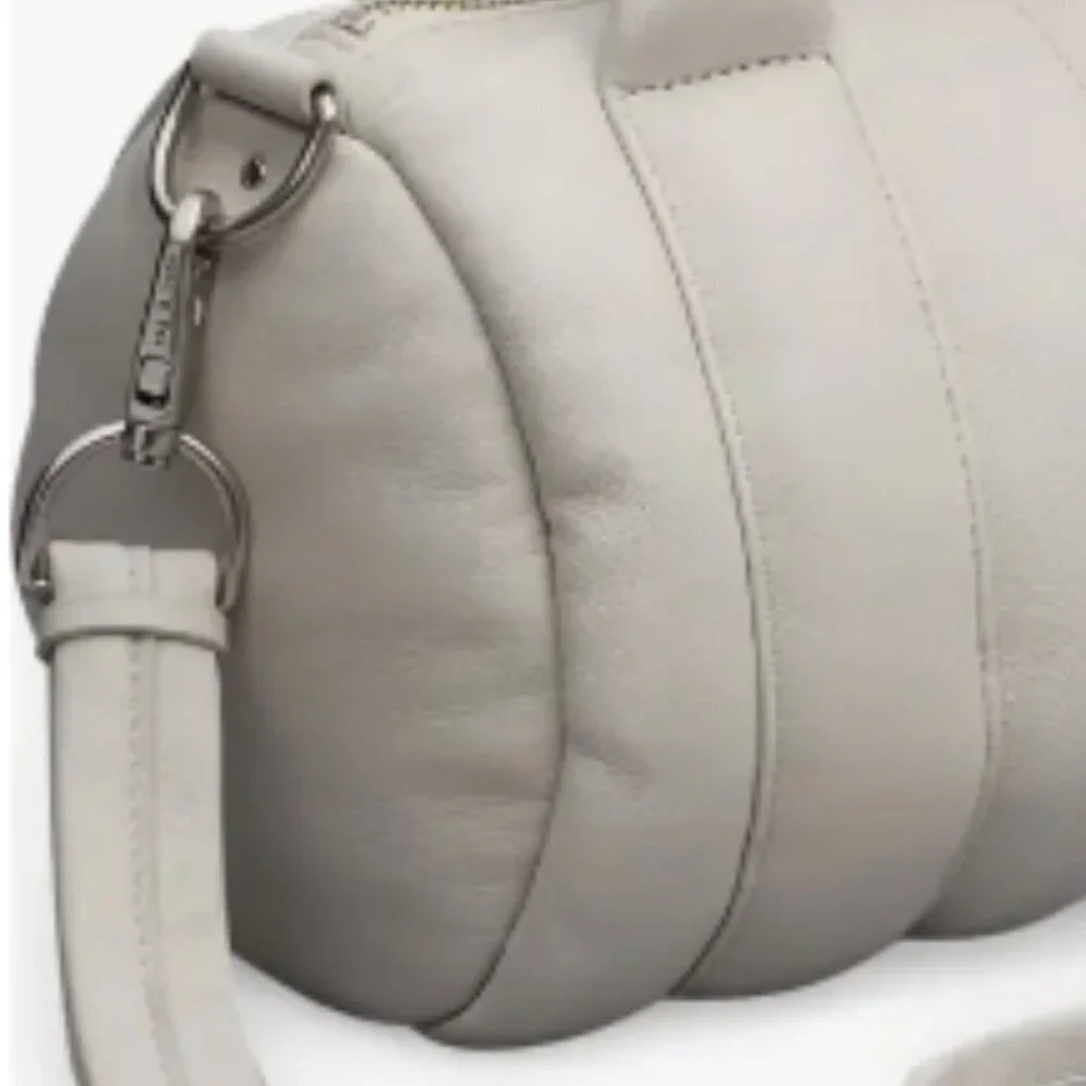 Cloud Mini Quilted Leather Duffle rag & bone Cream